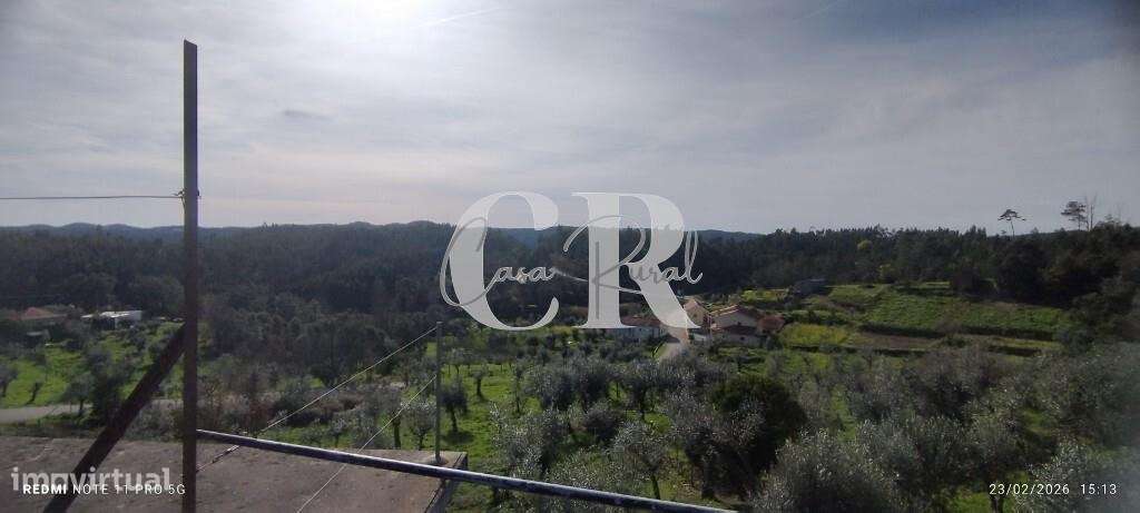 Moradia T3 com vários anexos, terreno e poço-9