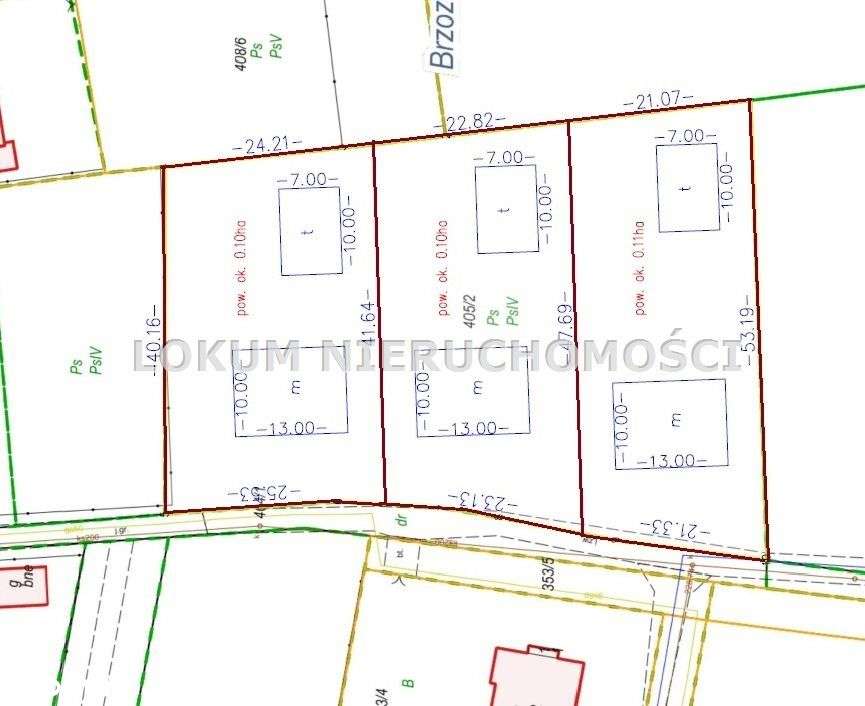 Trzy Działki Budowlane W Trakcie Podziału.-1