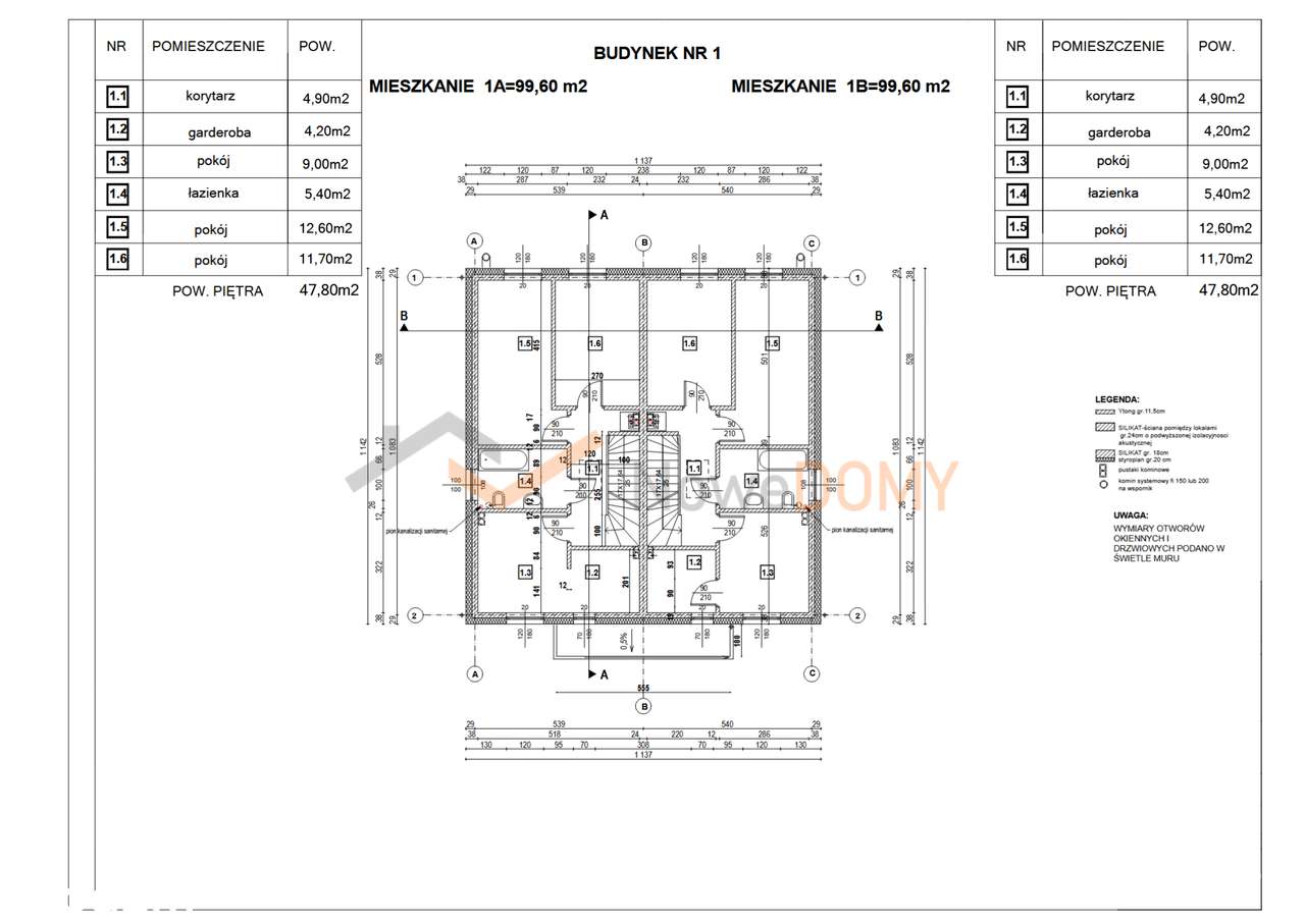 Osiedle Bliźniaków 99,6 m2 w Pilchowie 0% prow. - Pełny obrazek: 4/5