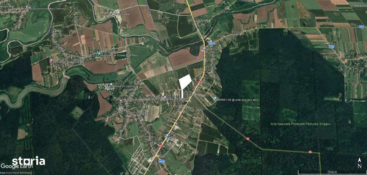 Teren excelent complex rezidential.Lotizat.Utilitati.Asfalt.Intre vile - Imagine principală: 4/6