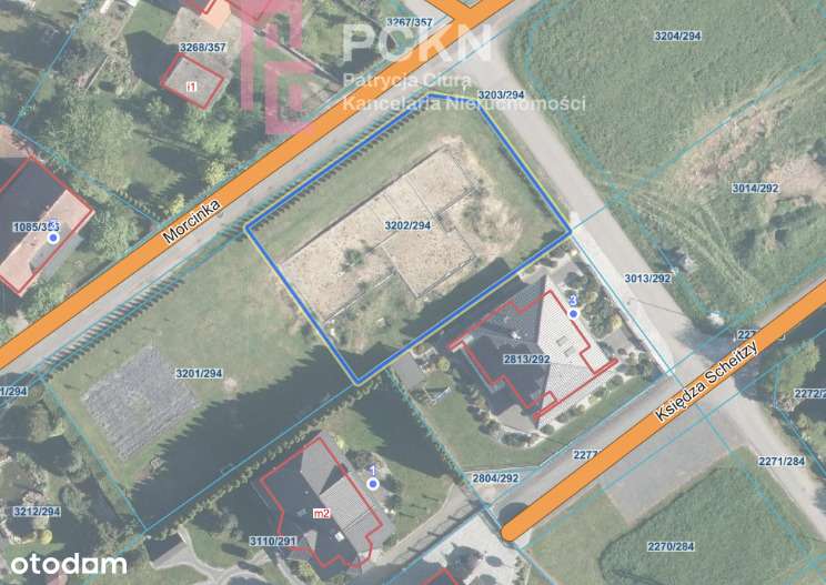 Dobrzeń Wielki – działka z fundamentem i projektem - Pełny obrazek: 3/6