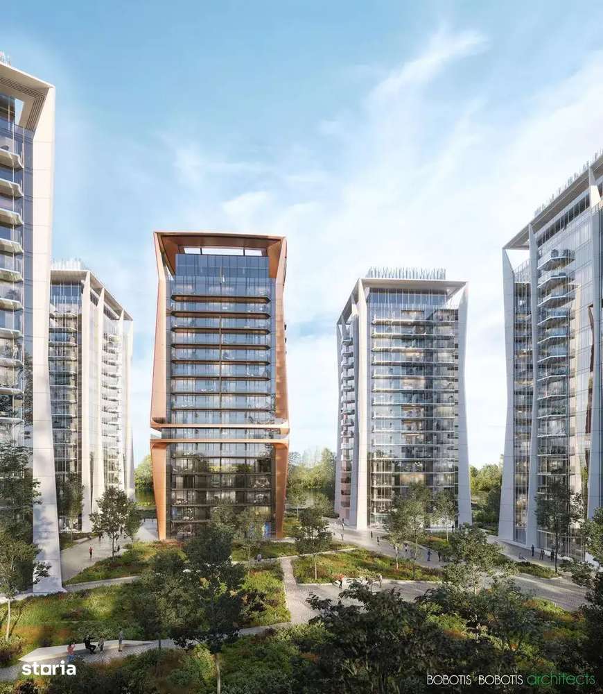 One Lake Club 2022, Prima Inchiriere, Ap 2 camere 66 mp, Centrala, AC - Imagine principală: 2/19