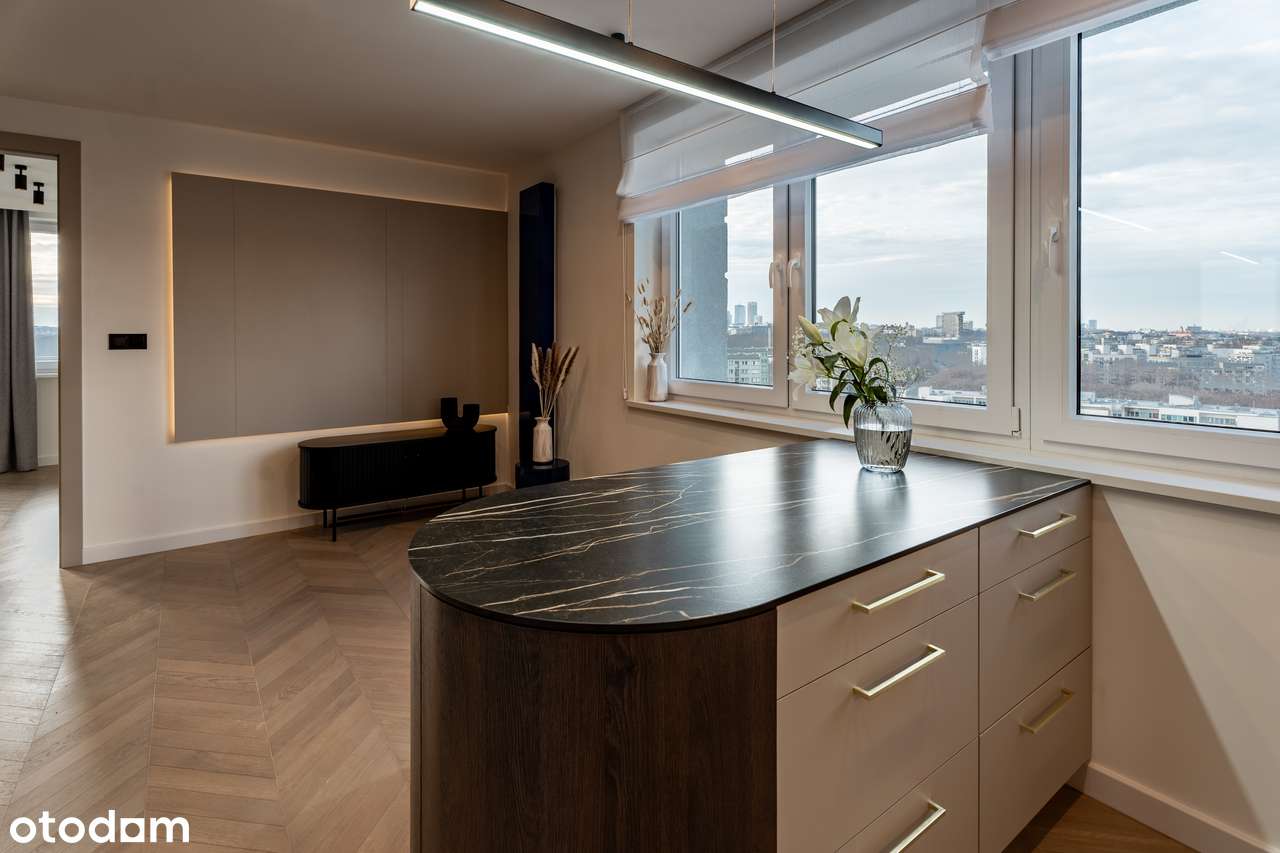 Unikalny apartament z fenomenalnym widokiem na panoramę Warszawy-5