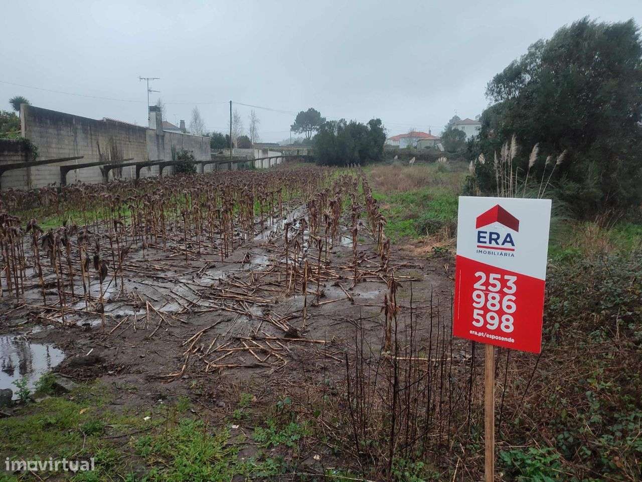 Terreno em zona de construção, Forjães - Grande imagem: 1/3