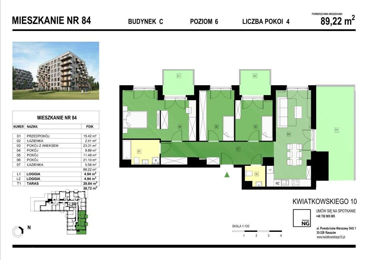 4 pokoje | PK Lake| NG Development | SPRAWDŹ - Pełny obrazek: 2/7