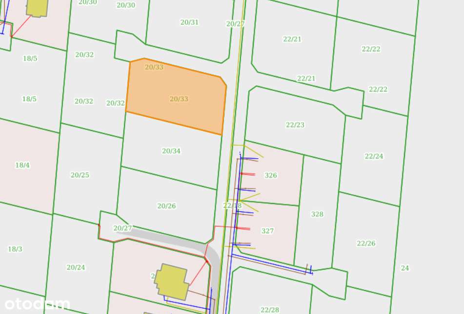 Działka budowlana z projektem domu - ul. Celtycka - Pełny obrazek: 4/10