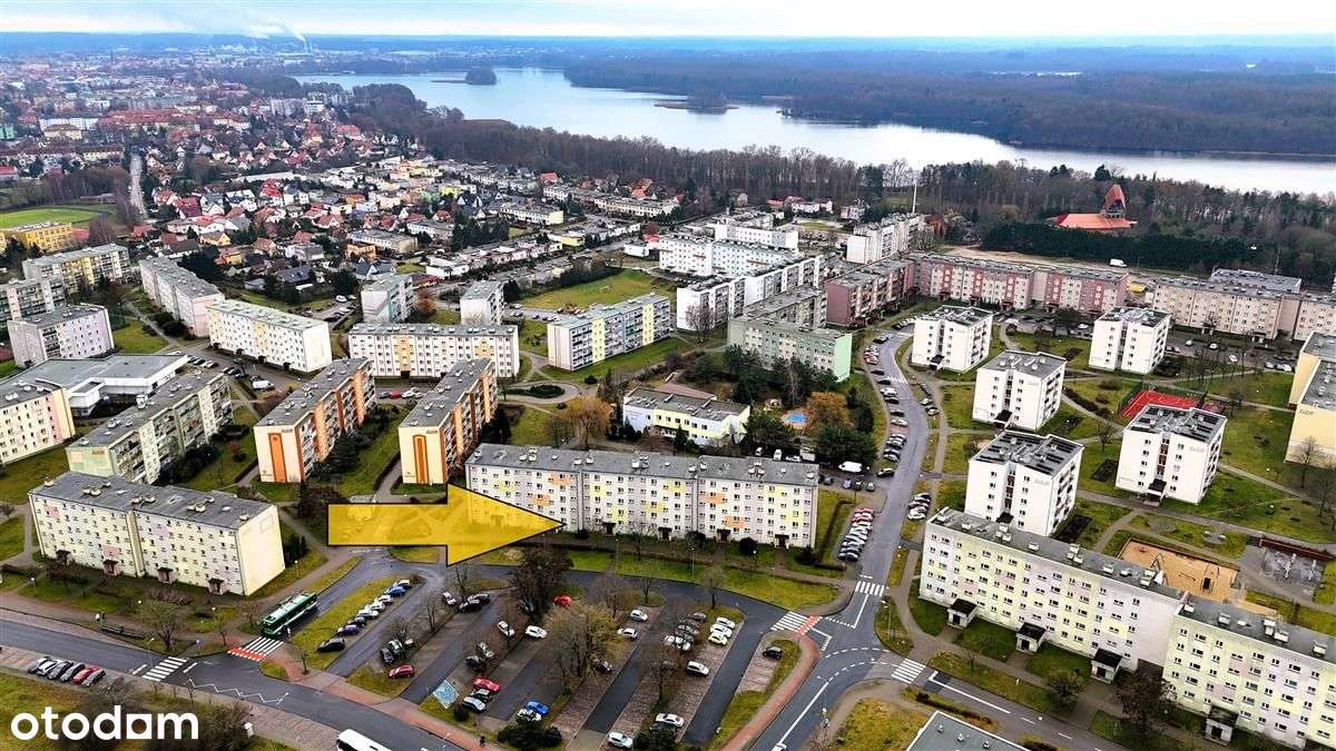 2 pokoje, parter, loggia i ogródek – Szczecinek.-0