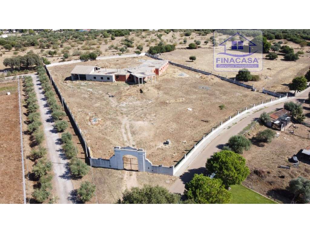 Terreno com moradia situado numa zona sossegada - Brejos(Elvas)-11