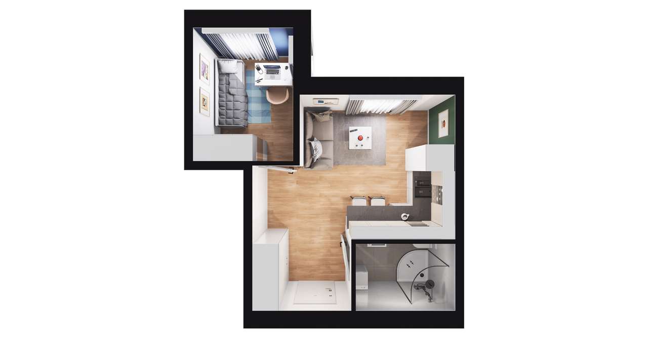 Rezydencja Grottgera 16 | Przedsprzedaż | M6/I​I - Pełny obrazek: 3/9