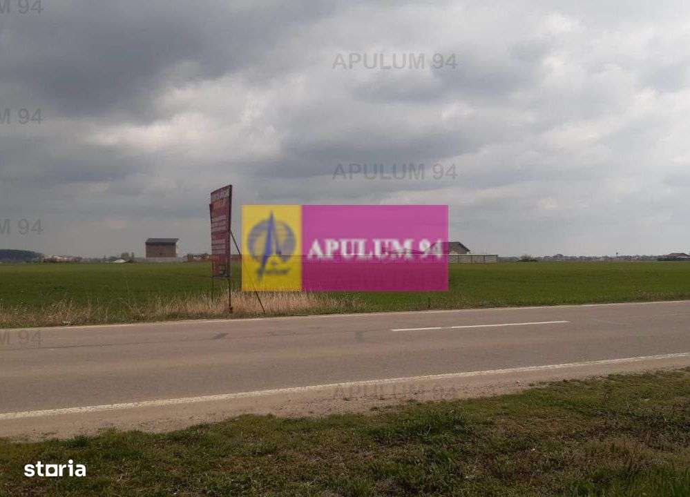 Teren Intravilan  cu front stradal la un Drum Principal langa Bucureșt - Imagine principală: 5/20