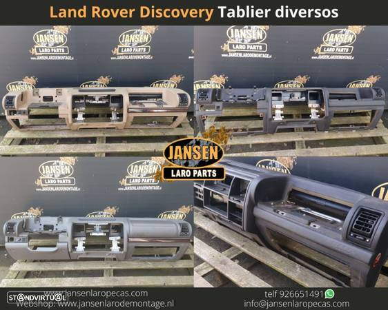 Land Rover Discovery tablier preto - 8