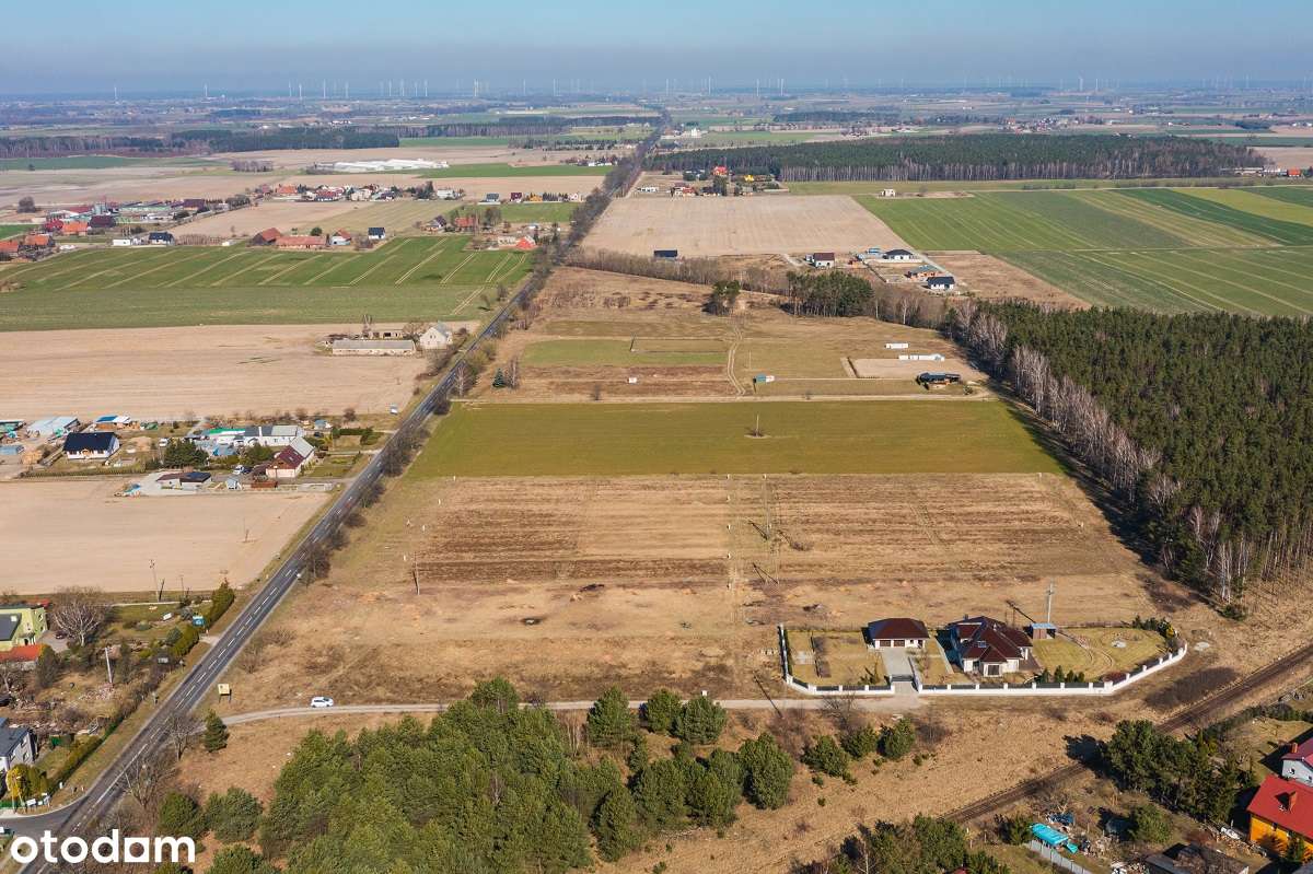 Działka budowlana przy lesie - Kobylec-8