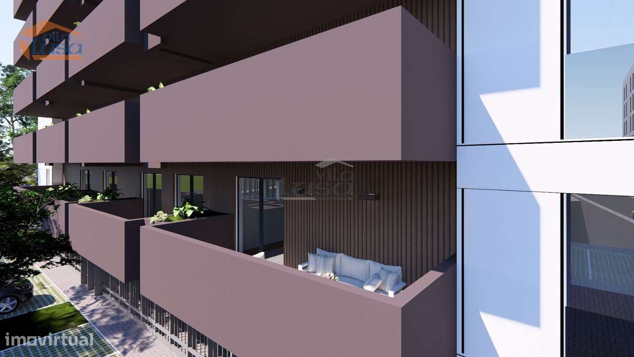 Apartamento T1 Novo com garagem em Vilar de Paraiso, Vila Nova de Gaia-12