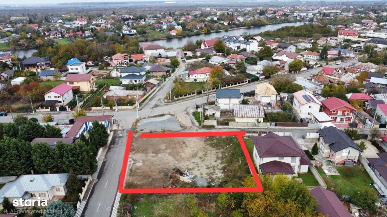 Oportunitate - vanzare teren 1269mp in centrul loc. Stefanestii de Jos-13