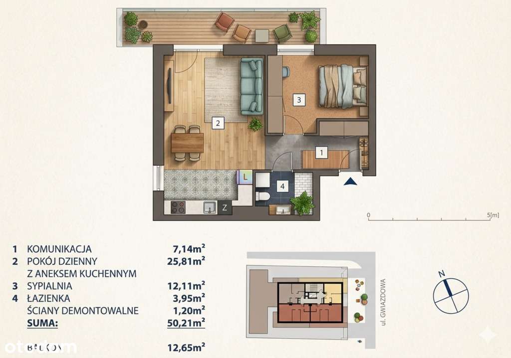Apartament + miejsce parkingowe GRATIS-1