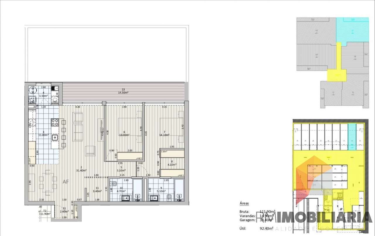 Apartamento T2 NOVO São Cosme-34
