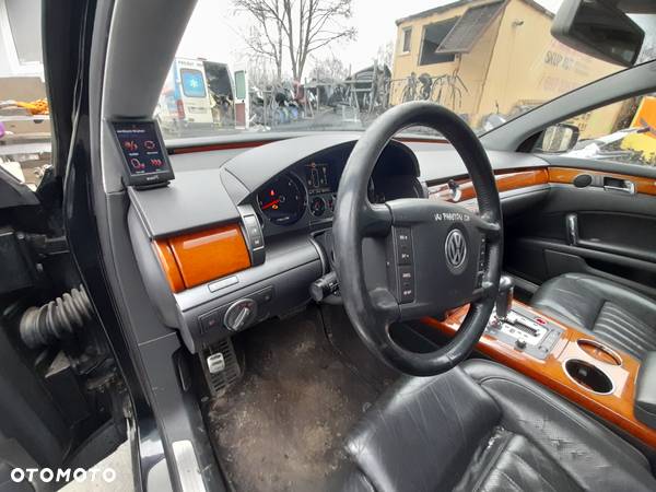 VW PHAETON KIEROWNICA AIRBAG KIEROWCY SKÓRA MULTIFUNKCYJNA MULTI - 13