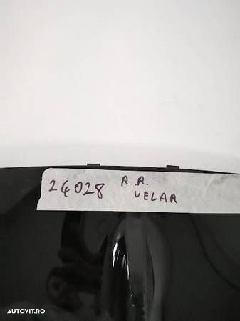 Ornament Spoiler Bara Spate Range Rover Velar 2017 2018 2019 2020 original - 5