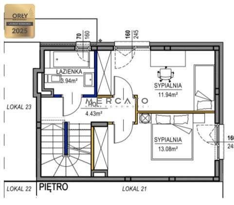 Segment| 4 pokoje| 2 łazienki| ogród 74 m2-10