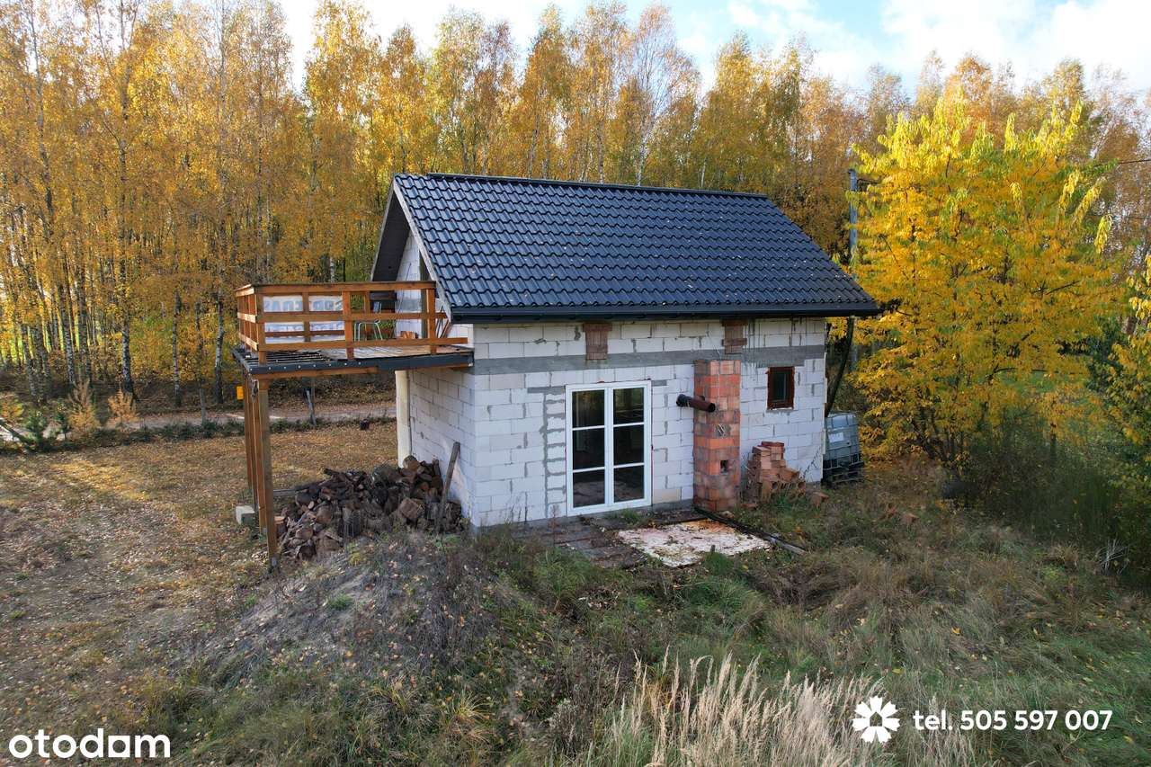 Na sprzedaż przytulny dom z działką 1000m2 w sąsiedztwie lasów-12