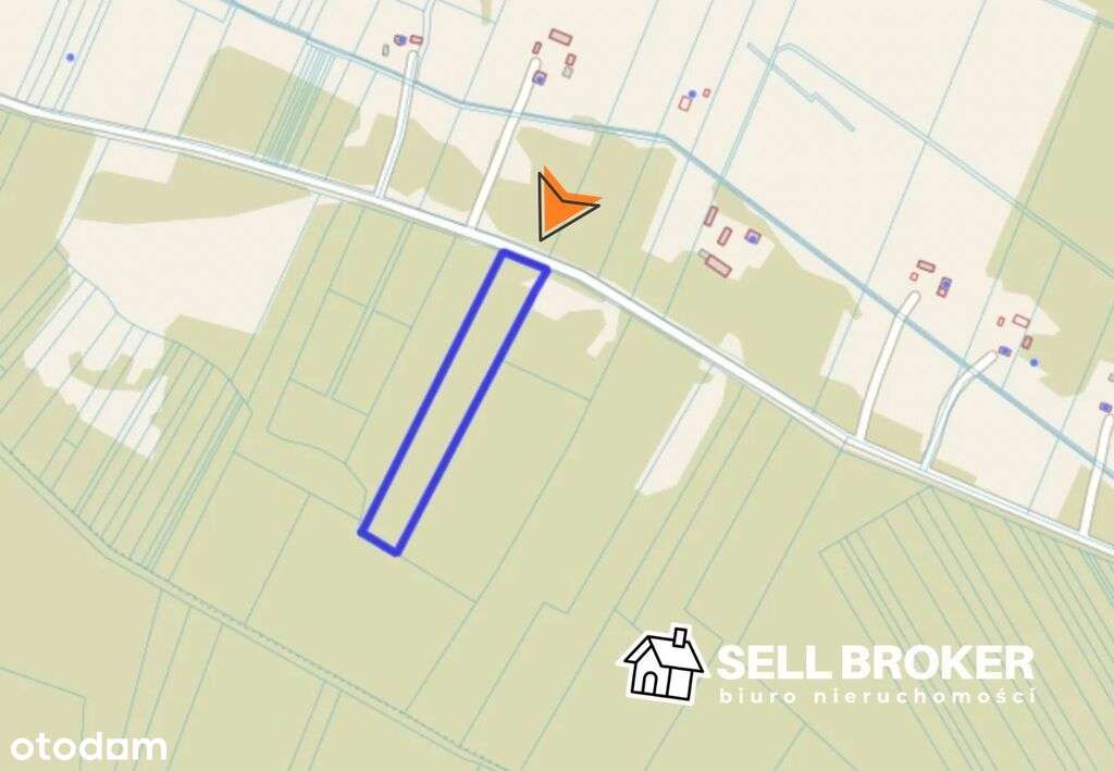 Działka rolna  m2 w otoczeniu lasu-7