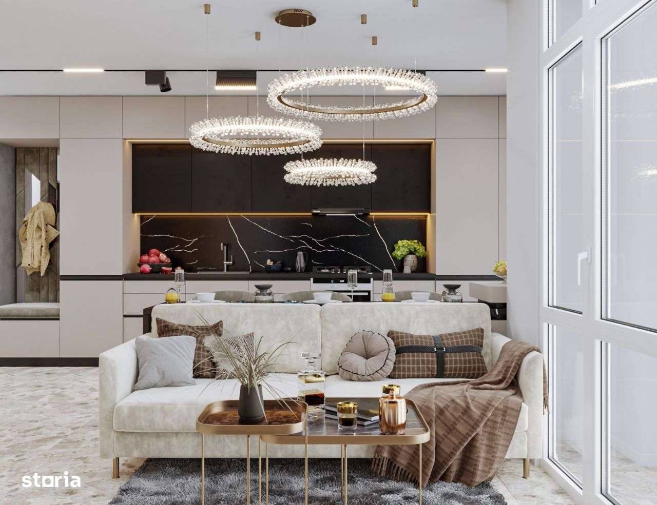 Apartament cu 3 camere Nicolina Capat CUG Cartierul Visoianu - Imagine principală: 1/9