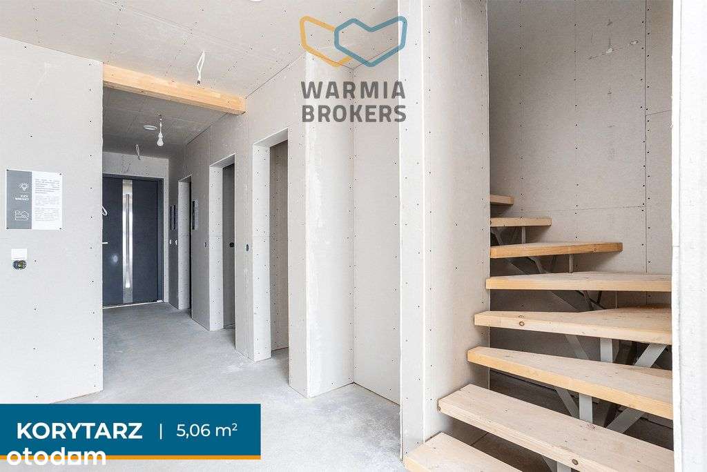 Energooszczędny dom zab. szeregowa w Bartągu-13