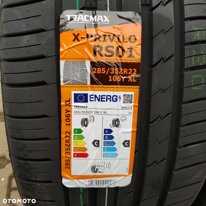 4x 285/35R22 Tracmax X Privilo RS01 Nowy komplet opon letnich Poznań - 2