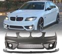 PARA-CHOQUES PARA BMW SERIE 3 E90 E91 05-08 LOOK M4 GRELHAS NEVOEIRO + SPOILER LIP - 1