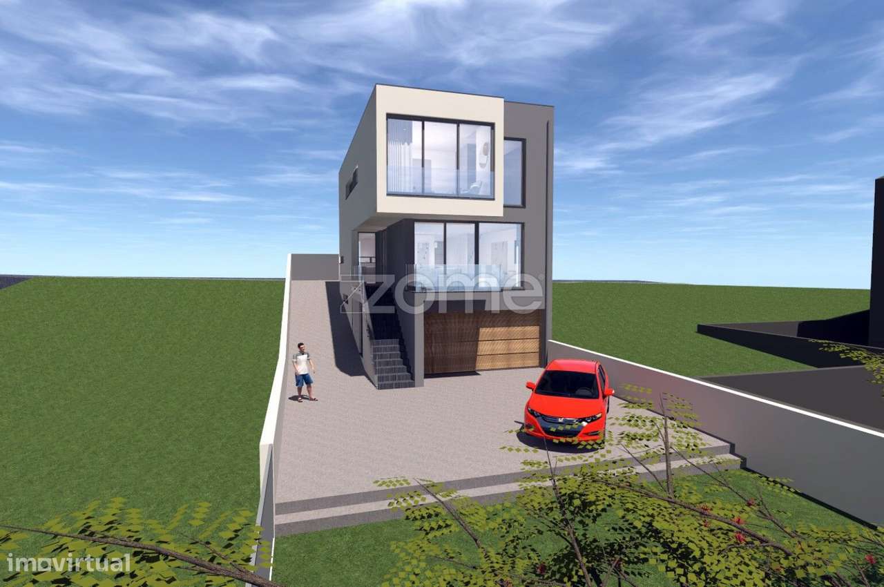 Terreno 330 M2 com Projecto aprovado e licenças em vigor-10