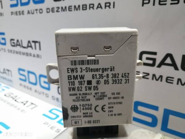 Kit Pornire ECU Calculator Motor Cip Cheie Imobilizator BMW Seria 3 E46 318 1.8 i M43 1998 - 2006 Cod 0261204420 1430633 1430641 8382452 05393231 - 4