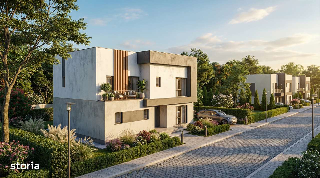 Casa individuala cu 5 camere. Teren 400 mp. - Imagine principală: 5/6