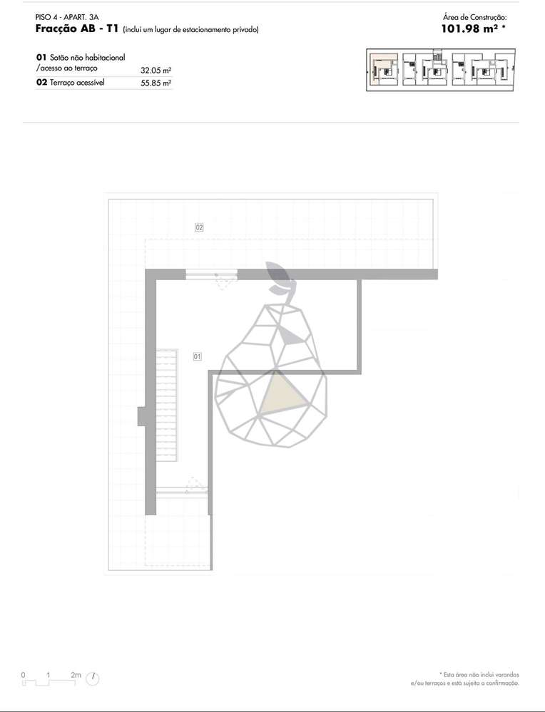 Apartamentos exclusivos em construção T2 , T2 duplex e T3 com piscina - Grande imagem: 5/27