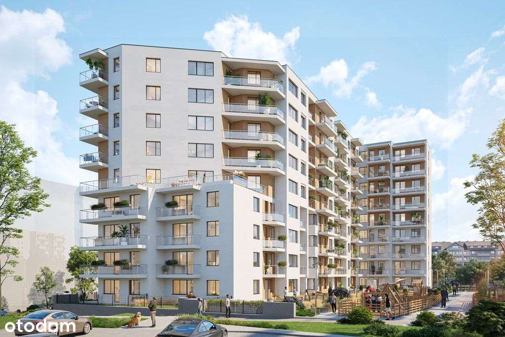 3 Pokoje! Projektant! Taras 33M2! - Pełny obrazek: 3/8