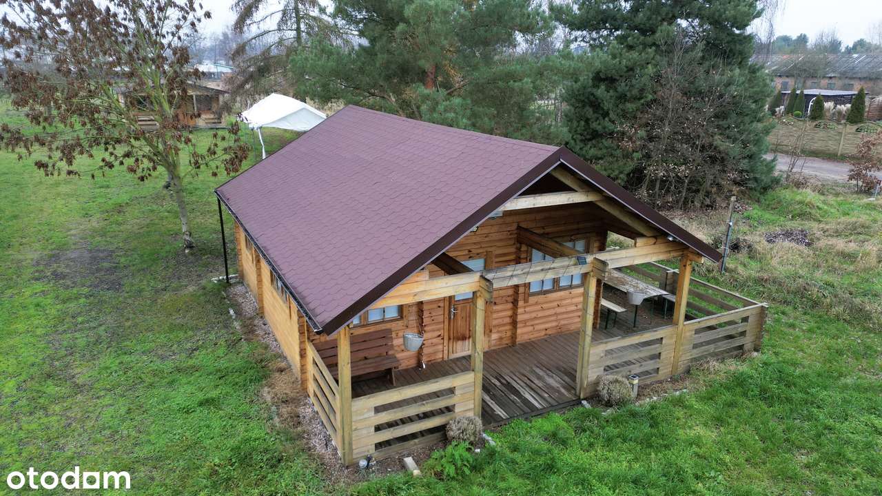 Działka z domkami letniskowymi nad jeziorem-2