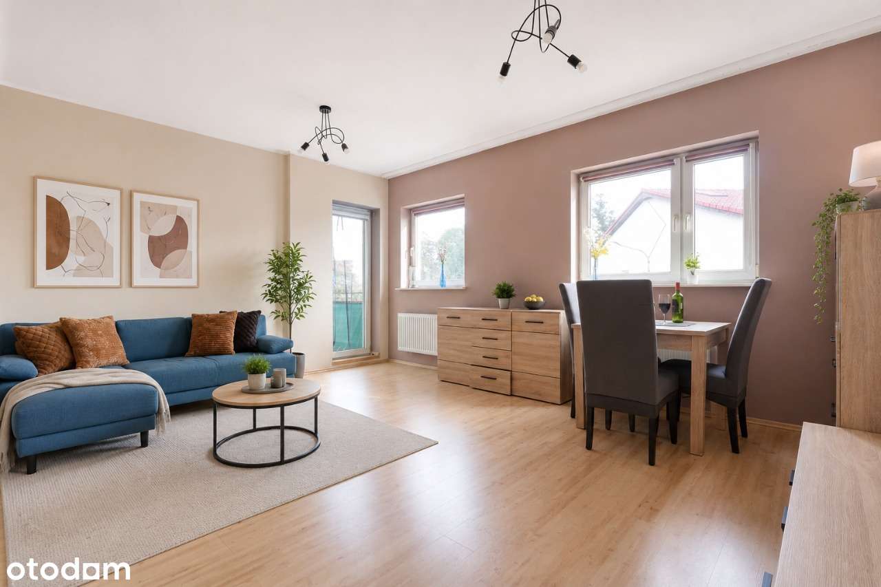 Mieszkanie 2pok+garderoba/biuro| 50 m²|Balkon| M park| ul 11 Listopada