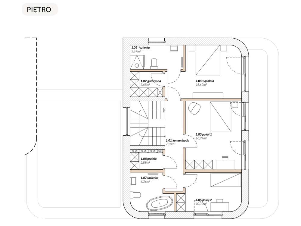 Modernistyczny dom w wysokim standardzie | Wygodny garaż |Bezpośrednio-11