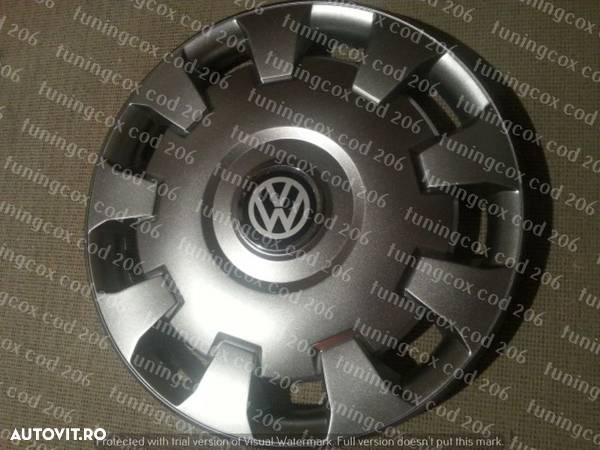 Capace roti VOLKSWAGEN r14  la set de 4 buc ,Capace janata aliaj - 3