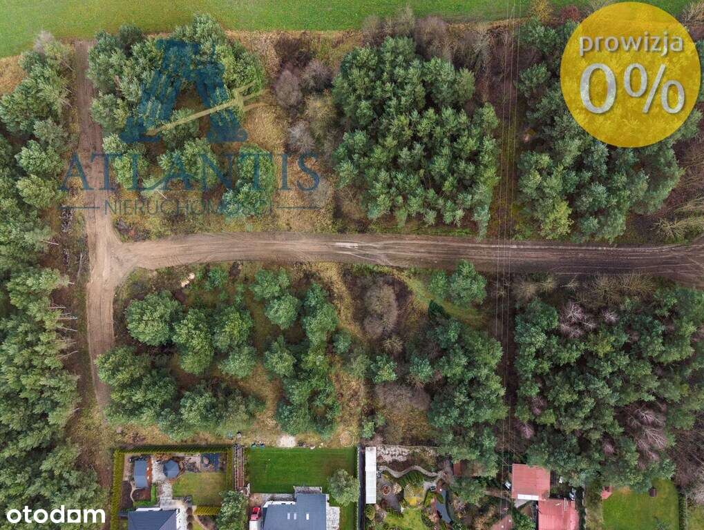 Działki budowlane z warunkami zabudowy przy lesie-5