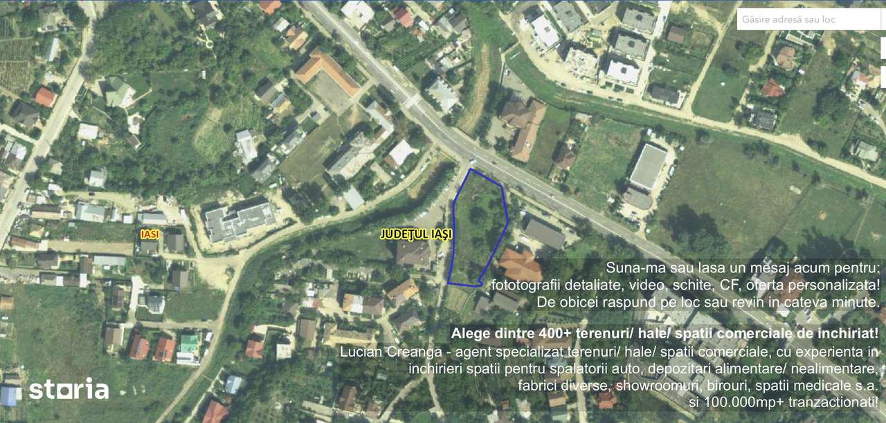 Teren de la 1000mp la 2767mp, aproape Plopii fara Sot Bucium - Imagine principală: 1/8