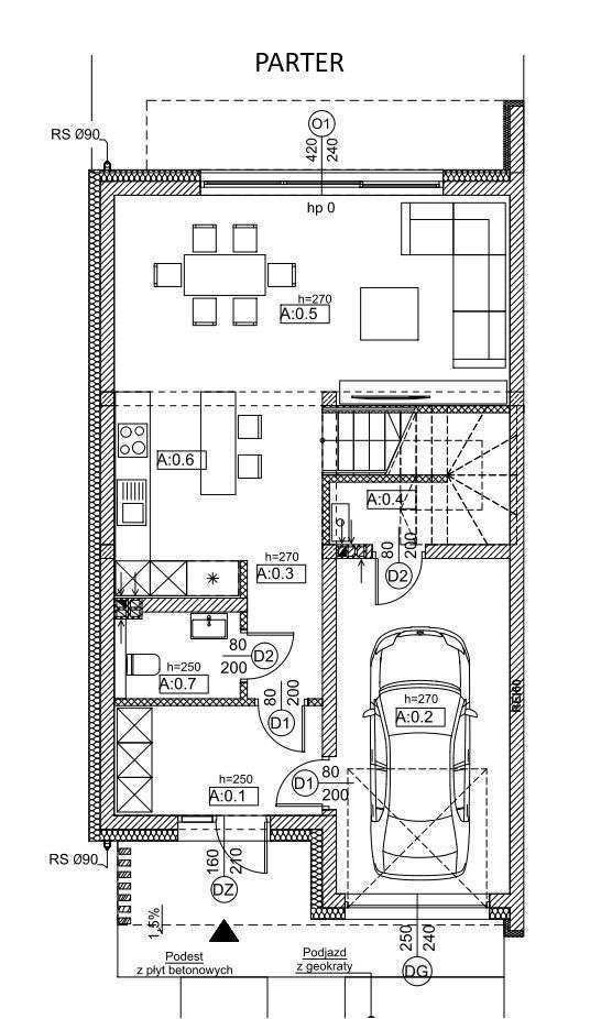 Dom bud. zewnętrzny - ul. Kminkowa Świdnik - Pełny obrazek: 4/5