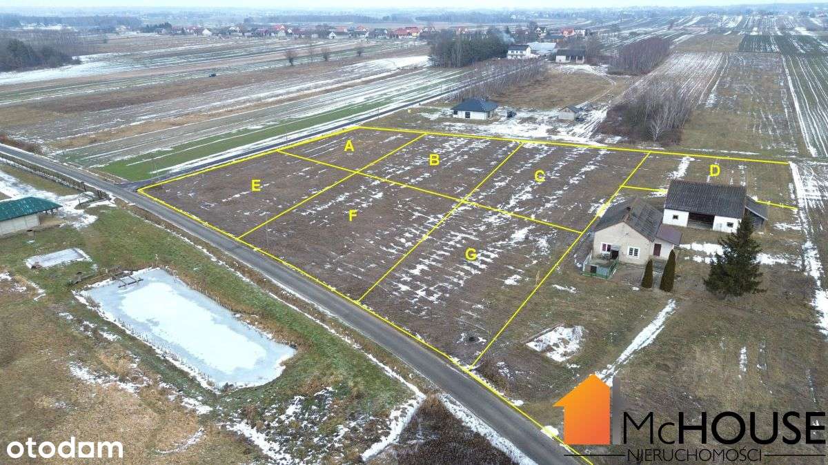 Podborek - 13,4 ar, Ustawna, media, asfalt, Las-1