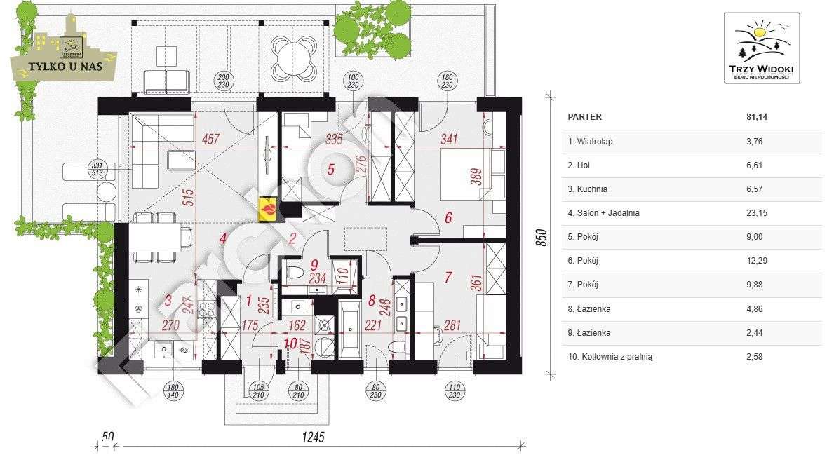 Nowoczesny**Parterowy**Duże okna**Energooszczędny - Pełny obrazek: 4/14