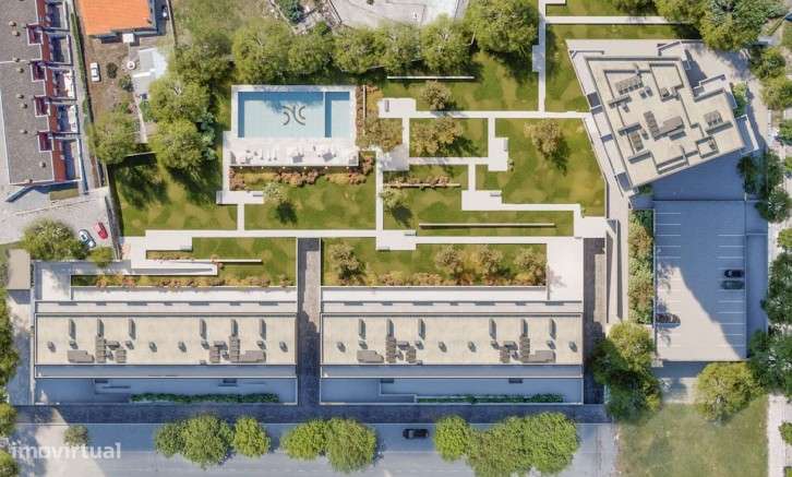 Apartamento T2 com piscina, garagem e varanda-8