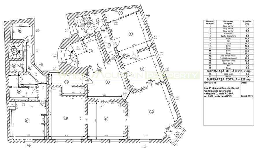 Universitate, spatiu comercial 945 mp-2