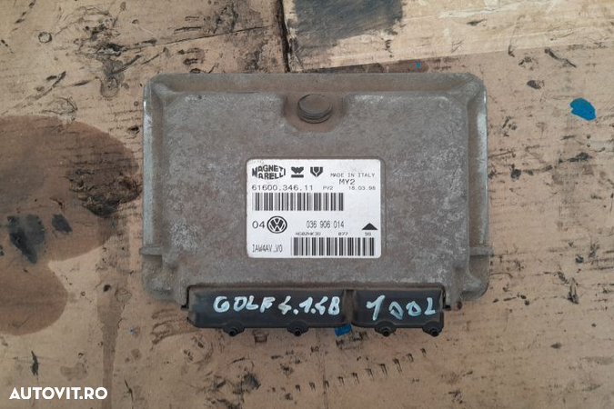 Calculator motor ECU 036906014 Volkswagen VW Golf 4  [din 1997 pana - 1