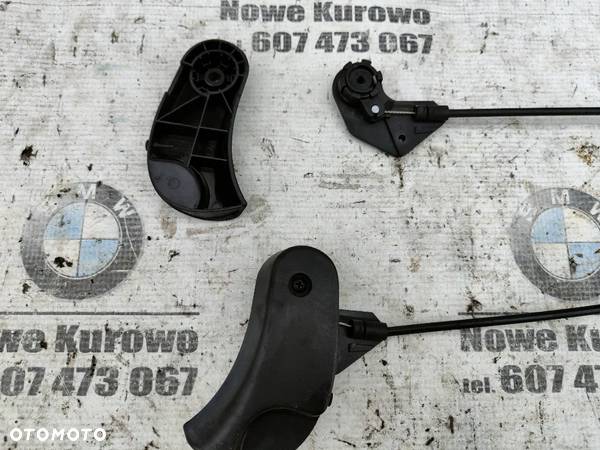 BMW E46 Rączka mechanizm otwierania maski linka 8208442 - 3