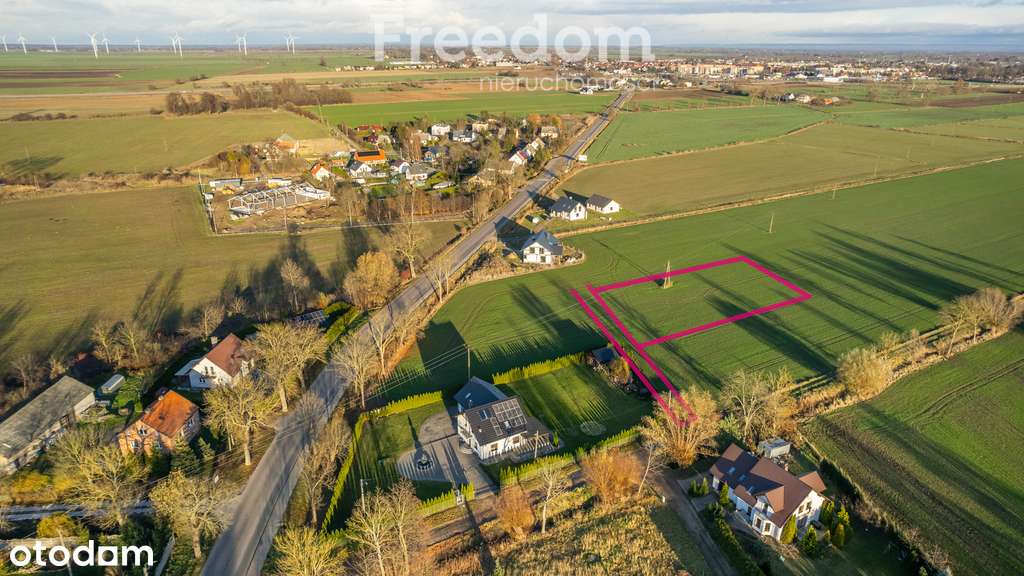 Nowy Dwór Gdański - działka budowlana na sprzedaż! - Pełny obrazek: 5/5