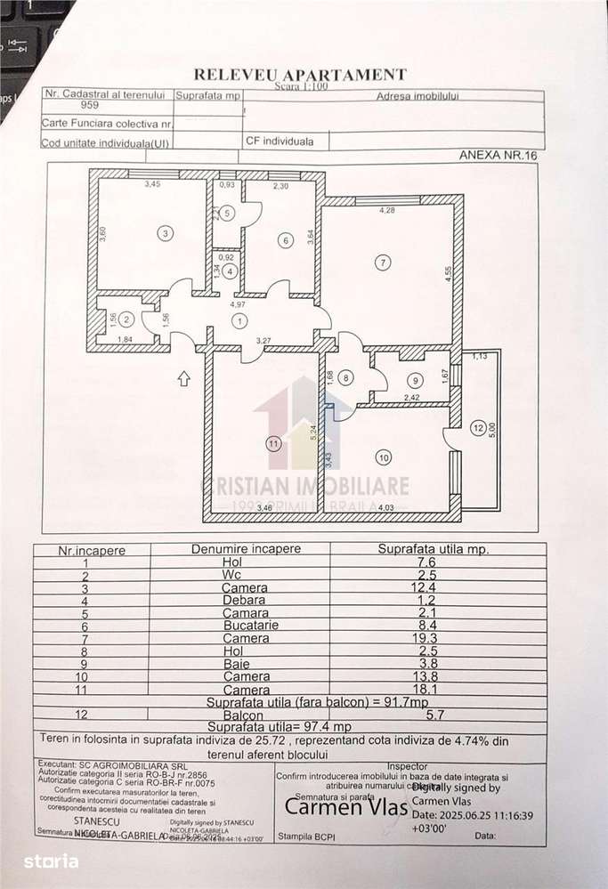 4 camere confort 1 decomandat, 97 mp, parter cu balcon, Buzaului - Imagine principală: 2/12