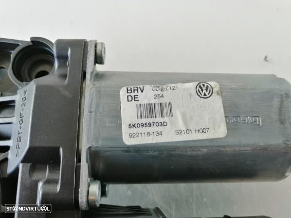 Motor Elevador Porta Tras Esq Volkswagen Golf Vi (5K1) - 3